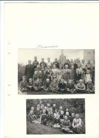 Kouluaikoja 1950 - 60 luku - valokuvia albumin sivulla -  valokuva