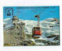 Engelberg-Trubsee Bergbahnen Sveitsi  - kuvahaitari paikkakuntapostikortti