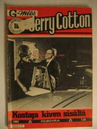 Jerry Cotton 1982 nr 18 Kostaja kiven sisältä