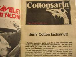 Cotton sarja 1978 nr 9 Jerry Cotton kadonnut