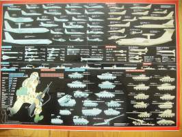 Gulf war map / Irakin sotakartta ja aseistus