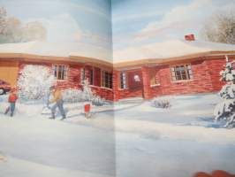 Sininen Talo -talopaketin myyntiesite -fre-fab house brochure