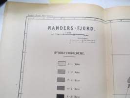 Randers (Norja - Norge - Norway) - 4 kpl karttoja / maps