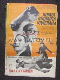Rumia ruumiita Rivieralla -elokuvajuliste