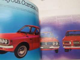 Toyota Corona 1600 Mark I -myyntiesite - brochure