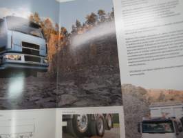 Sisu Rock maansiirtoautot Sisu R500 / R460 -myyntiesite -brochure