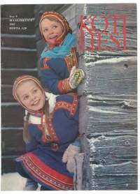Kotiliesi 1967 nr 5 Ylitornion talvea, essuparaati, poikia käsityöläisammatteihin, kodinhoito-ohjelma, suomalaiset kengät
