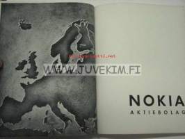 Nokia Aktiebolag -kuvateos, täydennysjulkaisu teokseen  &quot;Nokian Tehdas 1868-1928&quot;, ruotsinkielinen.
