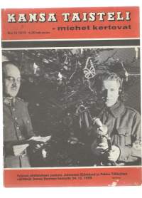 Kansa taisteli 1976 nr 12 (kansikuva Johannes Björklund ja Pekka Tiilikainen),  Suomen armeijan käyttämät aseet 1918-45, Eero Eräsaari: panssarivaunut.