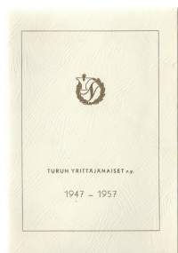 Turun Yrittäjänaiset 1947 -1957  - historiikki