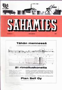 Sahamies 1967 N:o 2 maaliskuu. Suomen sahat r.y.n julkaisu