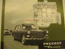 Peugeot Diesel vm. 1964 myyntiesite