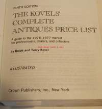 The Kovels&#039;Complete Antiques Price List