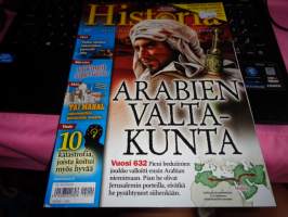 Tieteen kuvalehti HISTORIA 10/2015Arabien valtakunta, Veriset miekkataistelut, Robinson Crusoe