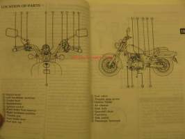 Suzuki GZ125 owner´s manual käyttöohjekirja