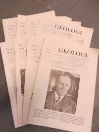 Geologi vsk. Suomen geologisen seuran vuosilehti 1-10/1958