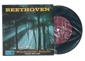 Beethoven/ Mondschein Sonate - single äänilevy   -