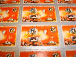 Apollo 15, Päiväntasaajan Guinea, täysi postimerkkiarkki, 15 postimerkkiä, käyttämätön. Katso myös muut kohteeni mm. noin 1200 erilaista amerikkalaista