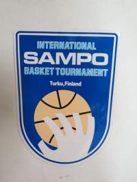 International Sampo Basket tournament -tarra / sticker