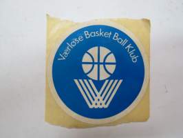 Vaerlöse Basket Ball Klubb -tarra / sticker