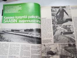 Moottori 1972 nr 11, sis. mm. seur. artikkelit / kuvat / mainokset; Kansikuva Calix - Kesälämpöä talvipakkasella, Miehet jotka tietävät luottavat