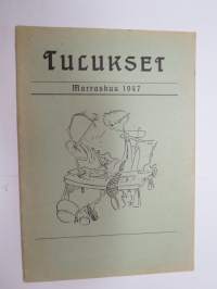 Tulukset TSYK Turun Suomalainen Yhteiskoulu marraskuu 1947 -koululehti -school magazine