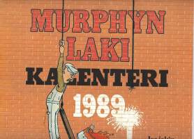 Murphyn kalenteri 1989 kuvitettu seinäkalenteri  30x30 cm -   kalenteri