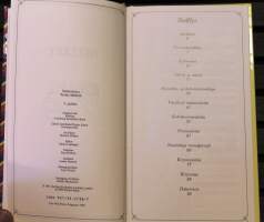 Neuleet, 1992. Tässä kirjassa on työohje 88 erilaiseen mallineuleeseen. Perustekniikka ja mallineuleet on selostettu kerros kerrokselta.