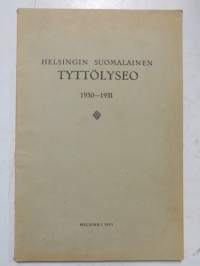 Helsingin suomalainen tyttölyseo 1930-1931