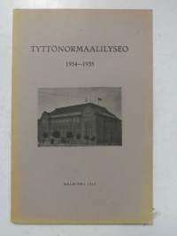 Tyttönormaalilyseo Helsinki 1934-1933