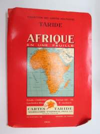 Afrique en une feuille - Cartes Taride -Afrikan kartta - map of Africa