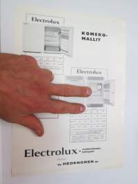 Electrolux jääkaappi komeromallit -myyntiesite / brochure