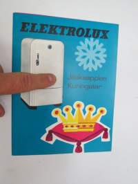 Electrolux jääkaappi -myyntiesite / brochure
