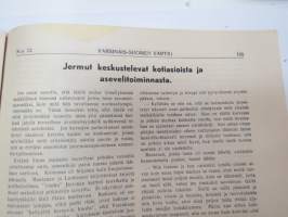 Vartion Joulu 1943 nr 12 Varsinais-Suomen Suojeluskuntapiirin lehti (Varsinais-Suomen Vartio) -christmas issue, National Guard magazine