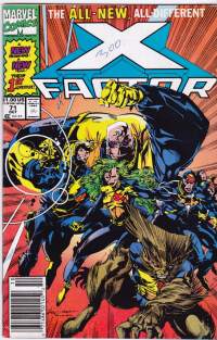 X-Factor 1991 N:o 71 - The All-New, All-Different