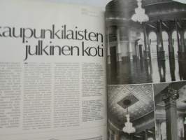 Kaunis Koti 1971 nr 8, sis. mm. seur. artikkelit / kuvat / mainokset; Taidetekstiilitaiteilijat Kai ja Li Englund - Eevi Matilainen - Oili Mäki - Maija