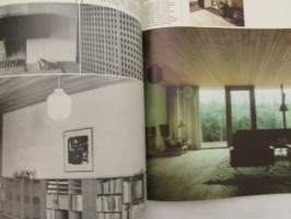 Kaunis Koti 1970 nr 1, sis. mm. seur. artikkelit / kuvat / mainokset; Kirkolliset tekstiilit, Tanskalainen talo Arkkitehti Torben Valour ja vaimonsa