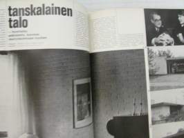 Kaunis Koti 1970 nr 1, sis. mm. seur. artikkelit / kuvat / mainokset; Kirkolliset tekstiilit, Tanskalainen talo Arkkitehti Torben Valour ja vaimonsa