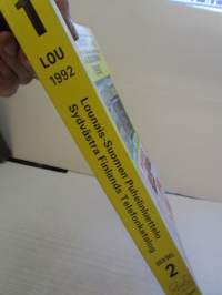 Lounais-Suomen puhelinluettelo keltaiset sivut 1992