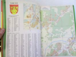 Lounais-Suomen puhelinluettelo keltaiset sivut 1991
