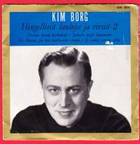 Kim Borg - Hengellisiä lauluja ja virsiä 2, 1962. Single-levy. DN 3074