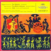 Der Bajazzo, Cavalleria rusticana, Aida,  DGG EPL 30008. EP-levy.