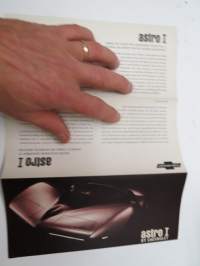 Chevrolet Astro I concept car -brochure / konseptiauton  esite