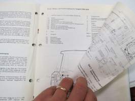 Webasto DBW 2020 Einbauanweisung November 1979 Installation Instructions -asennusohjeita