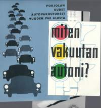 Pohjolan uudet autovakuutukset - esite ja hinnasto 3 kpl 1961