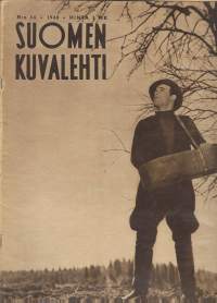 Suomen Kuvalehti 1941  nr 17 / Miehen tie, vainovuosien jälkeen, posti kulkee kaikesta huolimatta, 1. sotavuosi, sotasokeat,