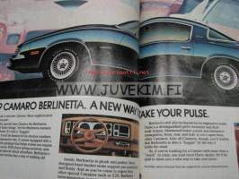 Chevrolet Camaro, Monza Spyder, Corvette, El Camino 1979 -myyntiesite