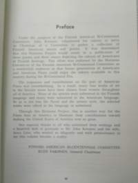 Finnish American Horizons. Horizons Project of the Finnish-American Bi-Centennial Committee U.S.A. 1976 -kirja numeroitu 135