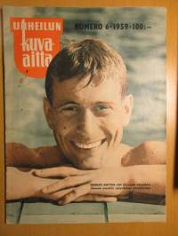 Urheilun Kuva-aitta 1959 / 6 - kannessa Bernt Katter