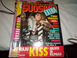 Suosikki 5B/1985 extra Punk tänään, Iron Maiden, Eddie Murphy, Tiina Tiikeri, Duran Duran